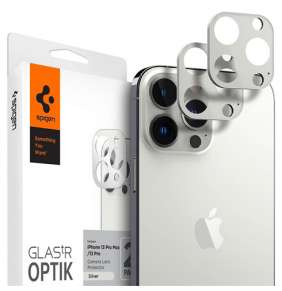 Spigen Optik Lens Protector pre iPhone 13 Pro/13 Pro Max - Silver