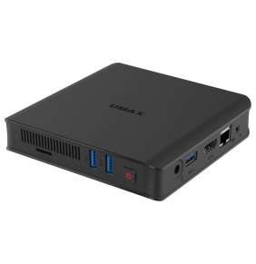 UMAX Mini PC U-Box N42 Plus/ N4120/ 4GB/ 128GB/ M.2 SATA 2242 SSD slot/ HDMI/ VGA/ 3x USB 3.0/ SD/ BT/ Wi-Fi/ LAN/ W11 P