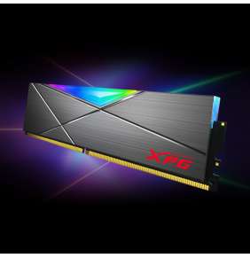 Adata XPG D50/DDR4/8GB/3200MHz/CL16/1x8GB/RGB/Grey