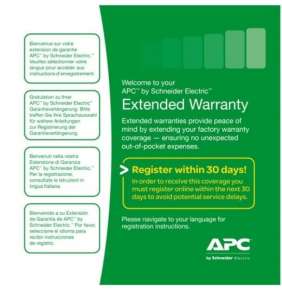 APC Easy (1) ročná predĺžená záruka pre (nákup nového produktu) Easy UPS SRV 1 kVA