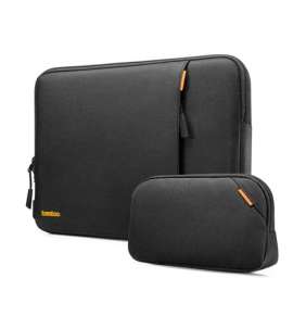 Tomtoc puzdro Recycled Sleeve with Pouch pre Macbook Pro/Air 13" - Black