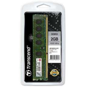 TRANSCEND JetRam™ DDR3 2GB 1600MHz DIMM, 256Mx8 CL11