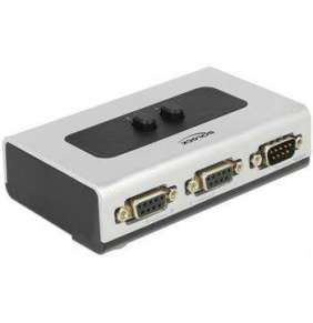 Delock Sériový Switch RS-232 / RS-422 / RS-485 2-portový manuální