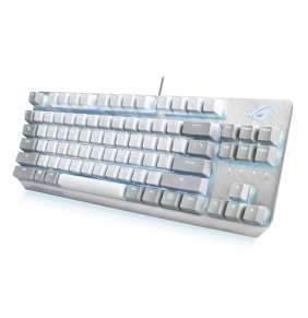 ASUS klávesnice ROG STRIX SCOPE NX TKL MOONLIGHT WHITE (X806)
