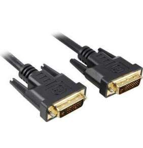 PremiumCord DVI-D propojovací kabel/ dual-link/ DVI(24+1)/ MM/ 3m/ černý