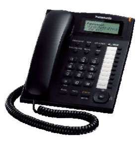 Panasonic KX-TS880FXB jednolinkovy telefon / cierny