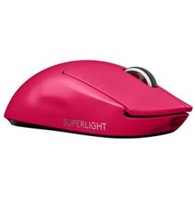 Logitech® G PRO X SUPERLIGHT Wireless Gaming Mouse - MAGENTA - 2.4GHZ - N/A - EER2