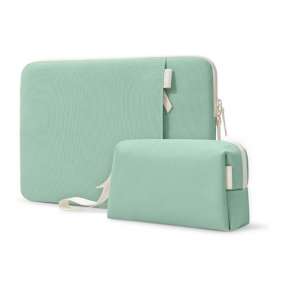 Tomtoc puzdro Lady Sleeve with Pouch pre Macbook Pro 14" 2021 - Turquoise