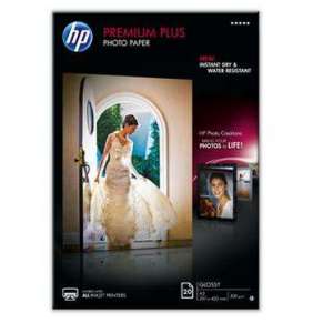 Lesklý fotopapier HP Premium Plus - 20 strán/A3/297 x 420 mm, 300 g/m2, CR675A