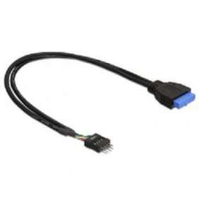 Delock Cable USB 3.0 pin header female   USB 2.0 pin header male 60 cm