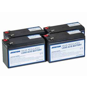 AVACOM AVA-RBP04-12090-KIT - batéria pre CyberPower, EATON, Effekta, FSP Fortron, HP, Legrand UPS
