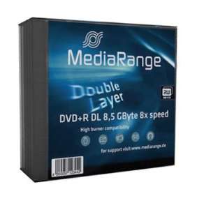 MEDIARANGE DVD+R 8,5GB 8x Dual Layer slimcase 5ks