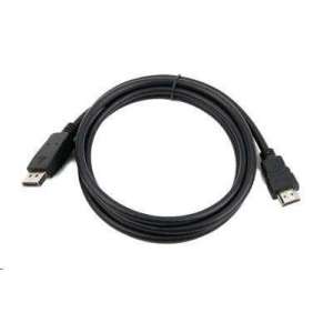 Gembird kábel DisplayPort (M) na HDMI (AM), 1m, čierny
