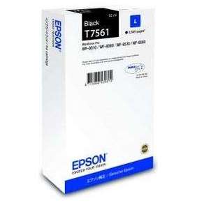 Epson inkoustová náplň/ C13T756140/ DURABrite Pro/ vel. L/ WF-8010/WF-8510/WF-8090/WF-8590/ černá