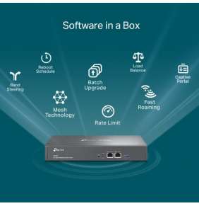 TP-LINK "Omada Hardware ControllerPORT: 2× 10/100/1000 Mbps Ethernet Ports, 1× USB 3.0 Port FEATURE: Cloud Access, Cen