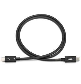 OWC kábel Thunderbolt 4 / USB-C Cable 1m - Black