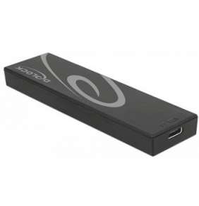 Delock Externí pouzdro M.2 SSD 42/60/80 mm   SuperSpeed USB 10 Gbps (USB 3.1 Gen 2) USB Type-C™ samice