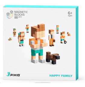 PIXIO Happy Family magnetická stavebnice
