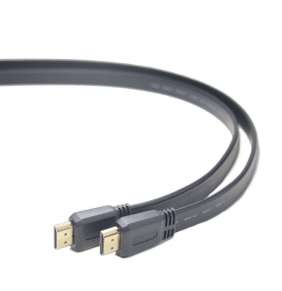 Gembird kábel HDMI High Speed (M - M), plochý , 1.8 m, čierny 