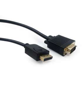 GEMBIRD CABLEXPERT Kábel DisplayPort na VGA, M/M, 1,8 m