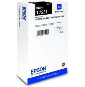 Epson inkoustová náplň/ C13T755140/ WF-8090/ 8590/ 5 000 stran/ XL Černá