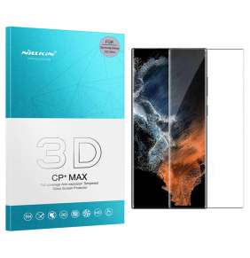 Nillkin Tvrzené Sklo 3D CP+ MAX Black pro Samsung S22 Ultra