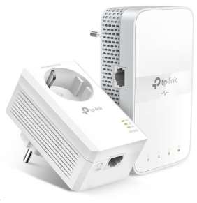 TP-LINK "AV1000 Gigabit Powerline AC1200 Wi-Fi KitKIT: 1× TL-WPA7617 + 1× TL-PA7017PTL-WPA7617:SPEED: 300 Mbps at 2.4