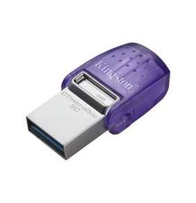 256 GB . USB 3.2 kľúč . Kingston DataTraveler MicroDuo 3C Gen3, OTG, USB-C ( r200MB/s, w50MB/s )