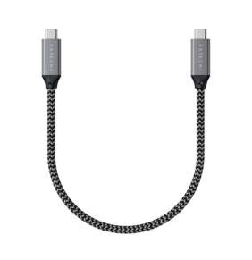 Satechi kábel USB-4 C-to-C Cable 25cm - Space Gray