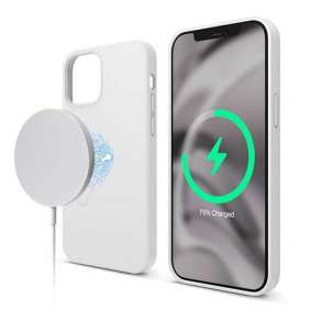 Elago kryt Silicone Case Magsafe pre iPhone 12/12 Pro - White