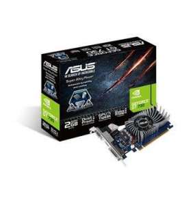 ASUS GT730-2GD5-BRK, NVIDIA GeForce with CUDA GT 730, 2GB GDDR5, PCIe 2.0, DVI-D/VGA/HDMI,