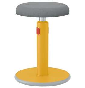 LEITZ Ergonomická balanční židle pro sezení/stání  ERGO Cosy Stool, teplá žlutá