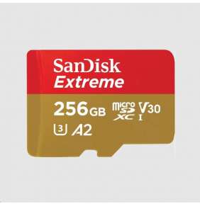 Karta SanDisk micro SDXC 256 GB Extreme Mobile Gaming (190 MB/s Class 10, UHS-I U3 V30)
