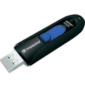 TRANSCEND Flash Disk 32GB JetFlash®790, USB 3.1 (R:90/W:25 MB/s) černá/modrá