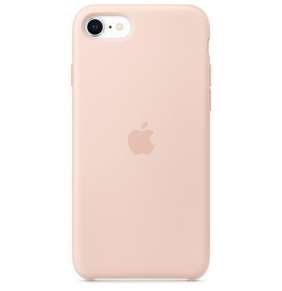 Apple iPhone SE/8/7 Silicone Case - Pink Sand