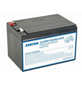 Avacom náhradní baterie (olověný akumulátor) 12V 15Ah do vozítka Peg Pérego F2