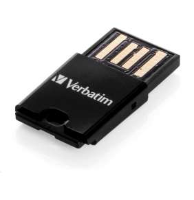 VERBATIM Tablet microSDHC C10/U1 s USB čítačkou 64GB (R:70MB/s, W:10MB/s)