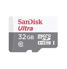 Karta SanDisk MicroSDXC 32GB Ultra (80 MB/s, trieda 10, Android) + adaptér