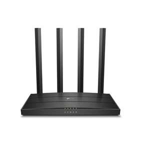 tp-link Archer C6 AC1200 Dual-Band Wi-Fi Router, 867Mbps at 5GHz + 300Mbps at 2.4GHz,  5 Gigabit Ports, 4  antennas, Bea