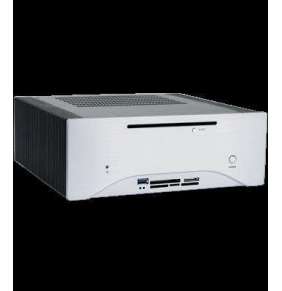 CHIEFTEC Mini ITX HF-200SL / pasivní chlazení CPU / bez zdroje / stříbrná