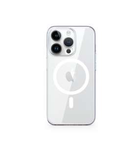 iStores by EPICO HERO MAGNETIC - MAGSAFE COMPATIBLE CASE iPhone 14 Pro Max - transparentný