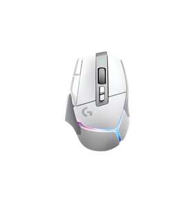 Logitech G502 X PLUS - bezdrôtová herná myš - biela
