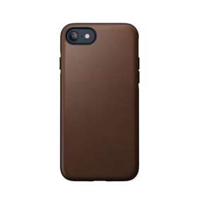 Nomad kryt Modern Leather Case pre iPhone SE 2022/2020/8/7 - Brown