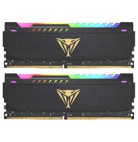 PATRIOT Viper Steel RGB 32GB DDR4 3200MHz / DIMM / CL16 / 1,35V / Heatshield / KIT 2x 16GB