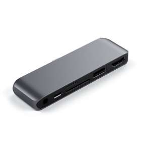 Satechi USB-C Mobile Pro Hub SD pre iPad Pro/Air 10.9" - Space Gray