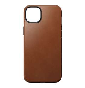 Nomad kryt Modern Leather Case Magsafe pre iPhone 14 Plus - English Tan