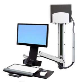 ERGOTRON StyleView® Sit-Stand Combo System, držák LCD, klávesnice+ myš