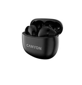 Canyon TWS-5, True Wireless Bluetooth slúchadlá do uší, nabíjacia stanica v kazete, čierne