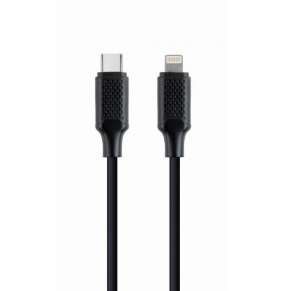 Gembird kábel nabíjací USB-C (M) na 8pin Lightning (M), 1,5 m, plast, čierny