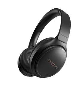Creative ZEN HYBRID, Bluetooth slúchadlá na uši s aktívnym potlačením hluku, čierne